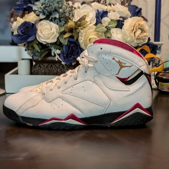 B31 JORDAN AIR Jordan 7 Retro "Cardinal" Sneaker - Picture 5 of 12